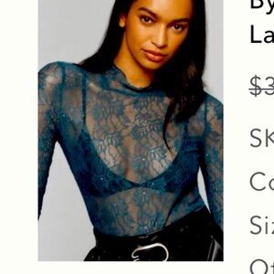 Anthropologie lace top